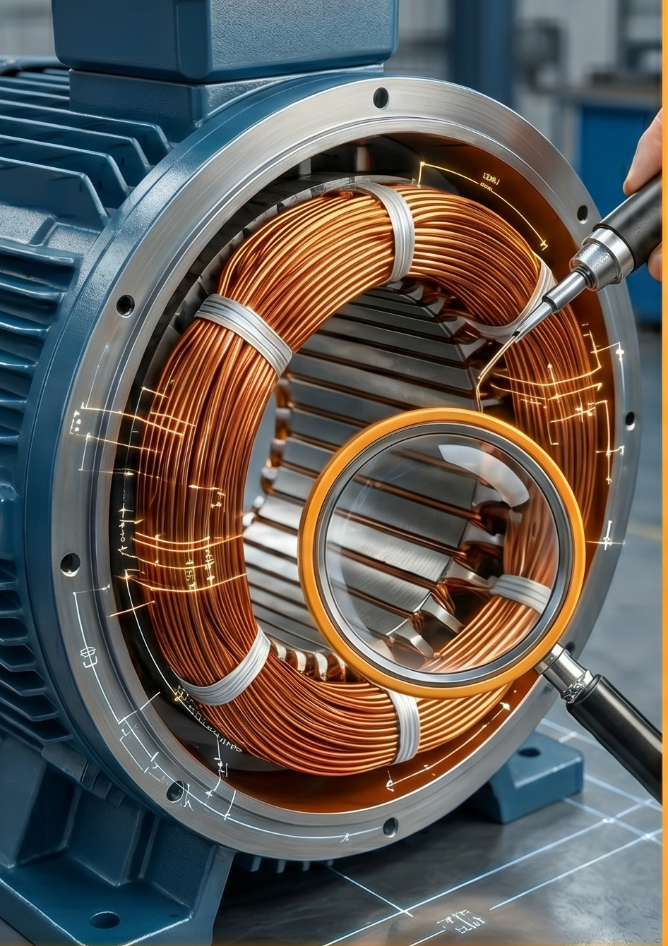 Heavy DC Motor Repair
